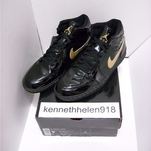 NEW 2003 NIKE AIR JORDAN 1 RETRO PATENT 