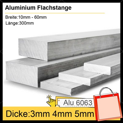 Aluminium Flat Material Aluminium Flat Bar Flat Bar Flat Profile Thickness 3mm 4mm 5mm