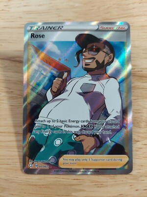 rose pokemon card price Rose (Full Art) - SWSH03: Darkness Ablaze [ULTRA RARE]
