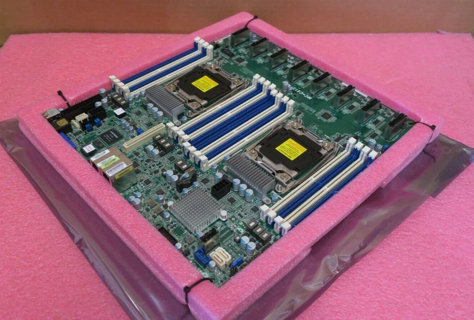 NEW ASRock Rack MC-C612FM Server Motherboard Dual LGA-2011-3 Socket Intel Xeon - Image 2 of 4