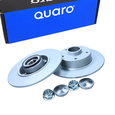 2x QUARO BREMSSCHEIBE Hinten für RENAULT MEGANE IV