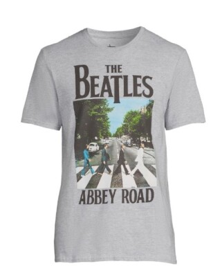 THE BEATLES Abbey Road Men's Size S Graphic T-Shirt Short Sleeve