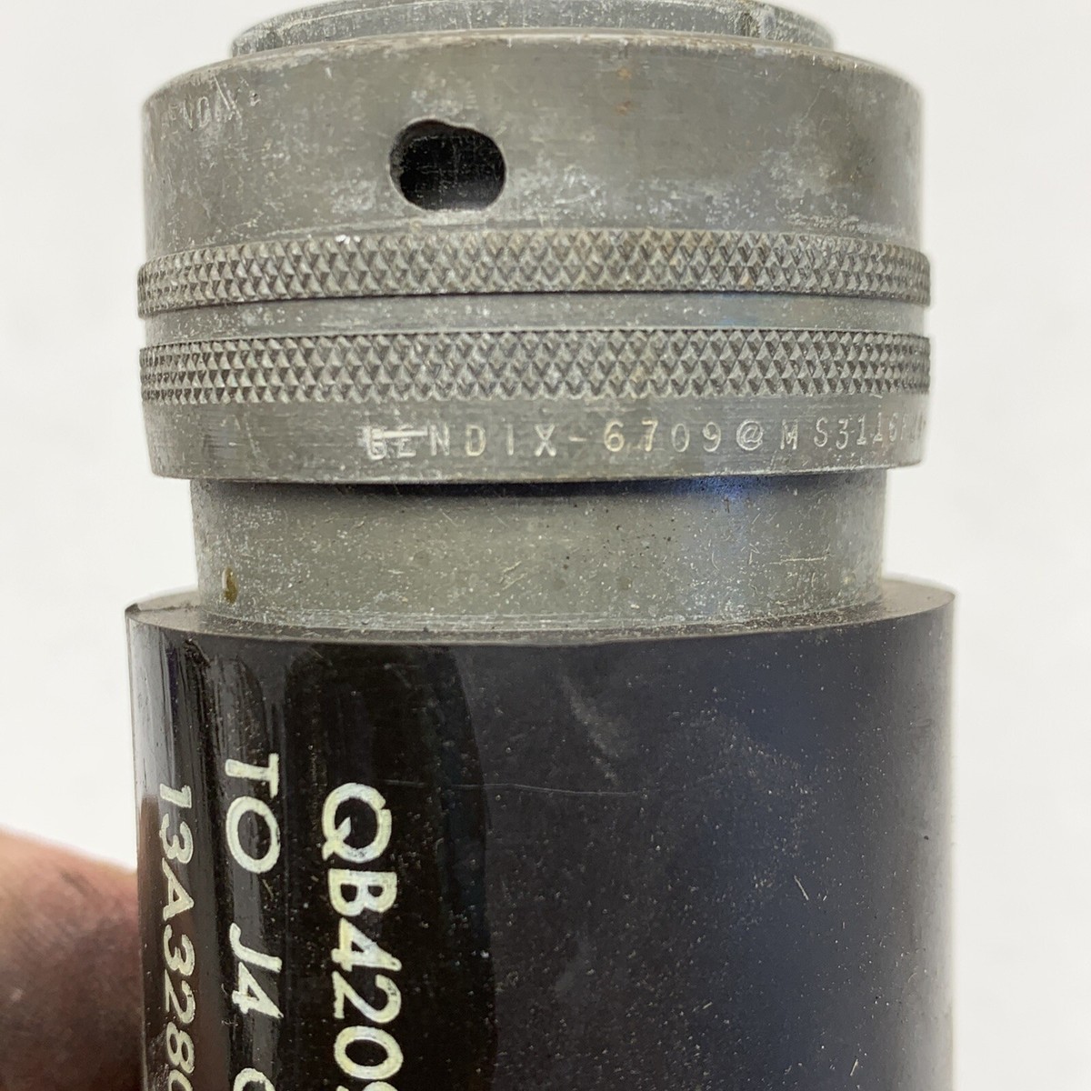 Bendix 6709 13A3280 Circular Mil-Spec Connector Male Plug 