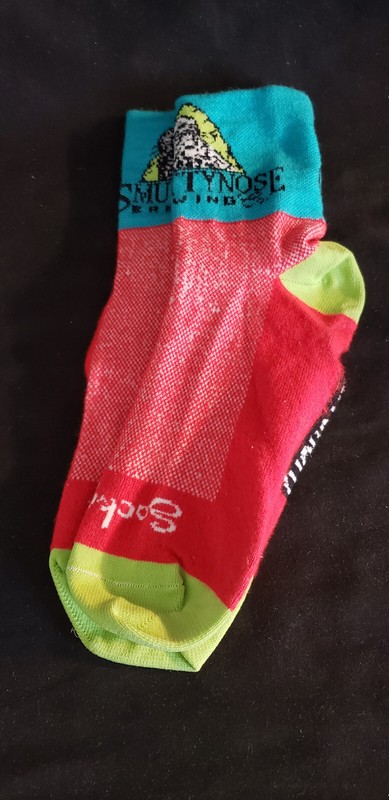 Rare Vintage  Smuttynose Brewing Bicycle Socks Unisex