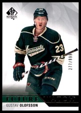 2015-16 SP AUTHENTIC FUTURE WATCH GUSTAV OLOFSSON ROOKIE 277/999 MINNESOTA WILD