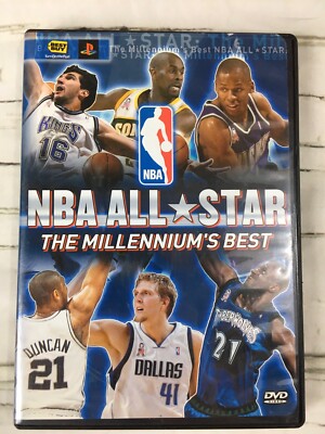 NBA ALL Star Millenniums Best Playstation DVD 2003 Shootout Kobe Shaq