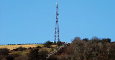 Photo 6x4 Mast, Carnmoney Hill, Newtownabbey Carmoney The OS map shows tw c2011