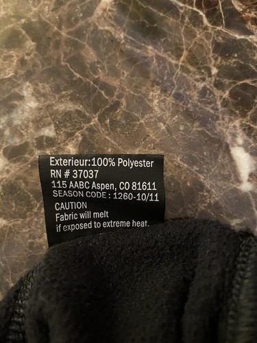 Obermeyer Fleece Mid-Layer Bottom / Pants / Leggings - Gray - Little Kids - Med - Picture 4 of 4