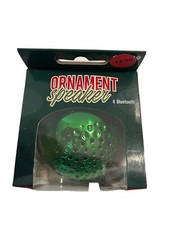 - ornament speaker, Bluetooth green music to your holiday Green In Color