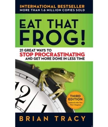 Eat That Frog! : 21 Great Ways to Stop Procrastinating English Paperback Book - Picture 1 of 4