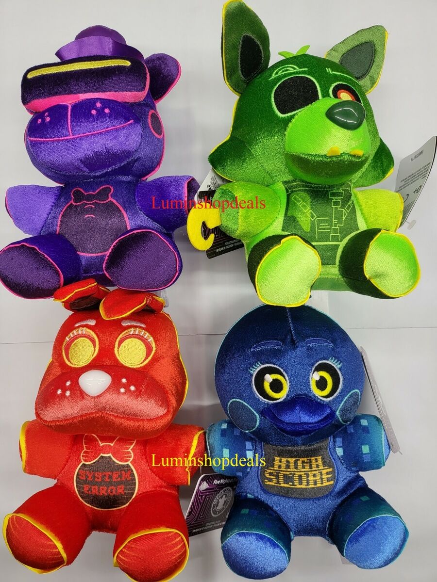 FNAF Plushies - All Characters - (Golden Freddy) - 7 Inch - 5