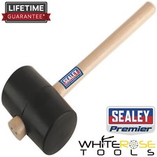 Sealey Rubber Mallet 2.5lb Black Premier