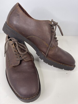 Born Leather Oxfords Mens Size 11.5 Brown Lace Up Casual  display picture 2