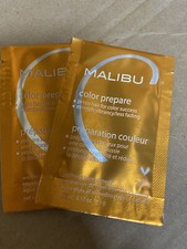 MALIBU C 2000 COLOR PREPARE TREATMENT PACKS X2 - .17oz/5g