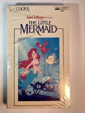 New Walt Disney The Little Mermaid Book on Cassette Tape with Songs Dove Books