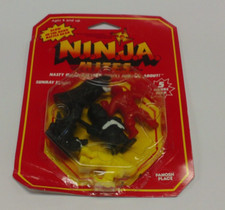Panosh Place 1986 NINJA ACARI confezione da 5 figurine N.I.N.J.A. Bagliore nel buio