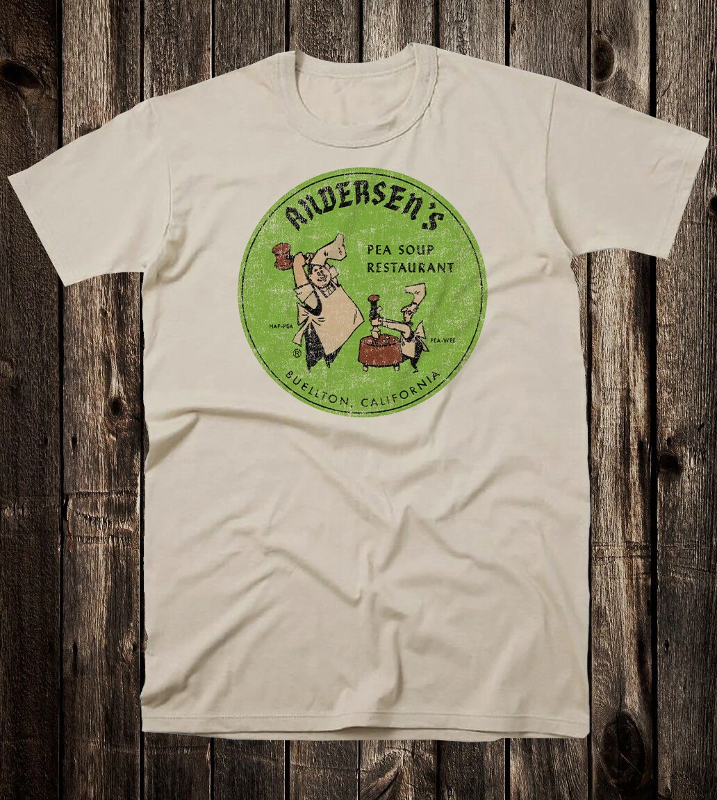 Retro Travel Tee T Shirt Vtg Tourist California State Pea Soup Andersens
Opens in a new window or ta