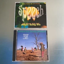 SPEECH/ARRESTED DEVELOPMENT 2 LOT: 🇬🇧 Like Marvin Gaye Said & 3 Yrs 5 Mons