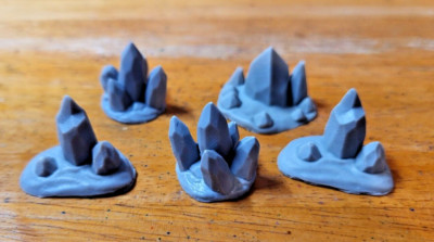 Shadows of Brimstone Limited Edition Resin Dark Stone Shards