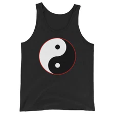 Yin and Yang Ancient Chinese Symbol Men's Tank Top Shirt