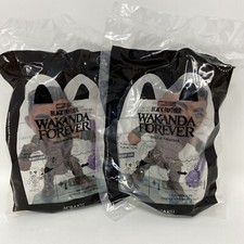 2022 McDonalds Happy Meal Marvel Black Panther Wakanda Forever Toy M  Baku X2 New