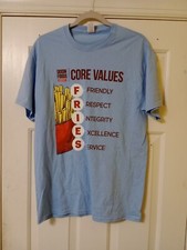 Dixon Foods Group McDonald's Franchisee Uniform T Shirt From North Carolina M