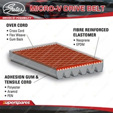 Fan Belt Kit fits Isuzu D-Max 2008-2013