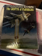 The Crypts of Plumbous (Atari 400 800 XL XE Cosmi New in Slightly Damaged Box image
