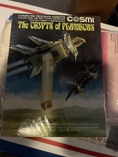 The Crypts of Plumbous (Atari 400 800 XL XE Cosmi New in Slightly Damaged Box