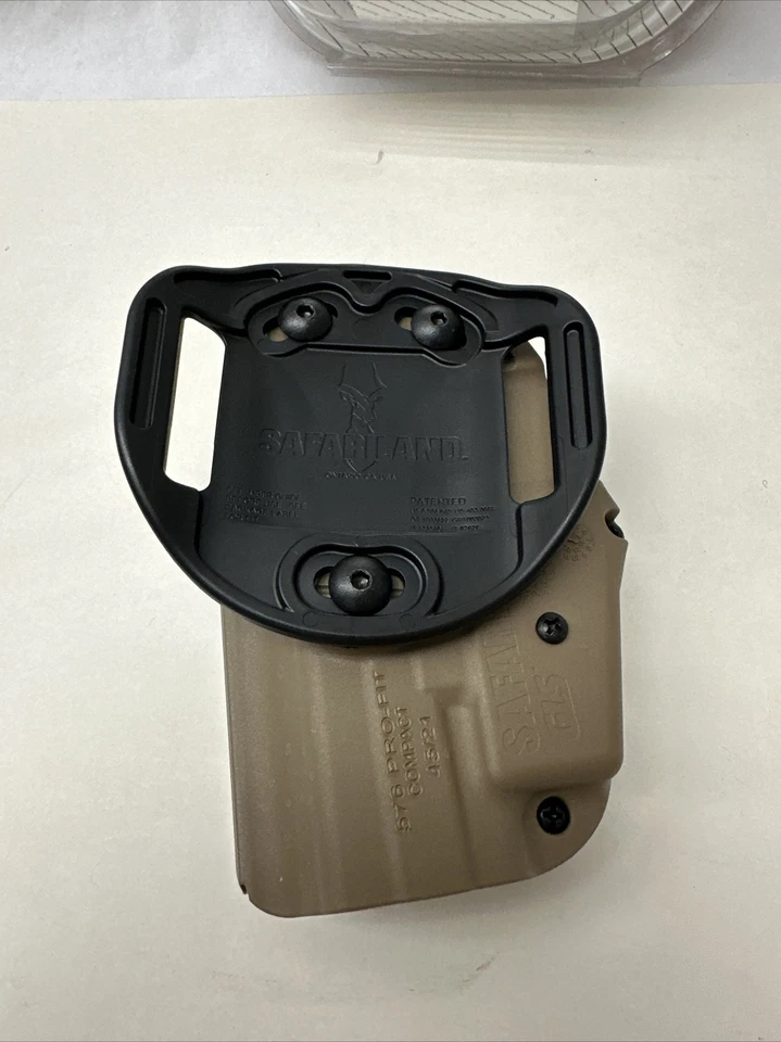 Safariland Holster 576-283-551 Right Hand Flat Dark Earth Glock FNH M&P H&K - Image 3 of 4