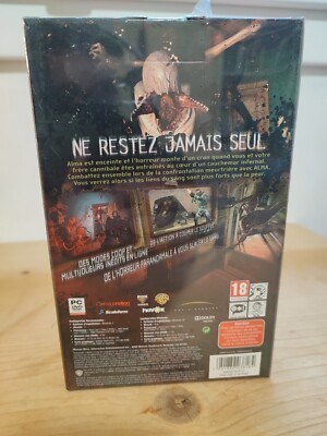 FEAR 3 Édition Collector – F3AR PlayStation 3, Neuf Sous Blister