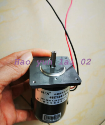 ONE NEW FOR 45ZY24-15-A permanent magnet DC motor DC24V 1.2A15V