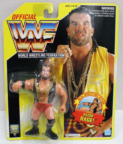 1993 - Series 7 - Yellow Card - Hasbro - WWF Razor...