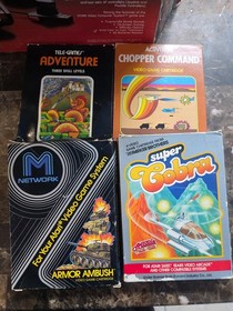 Atari 2600&ldquo;Not For Resale&rdquo; CIB + Video Game Brain CIB + 14 game lot all working