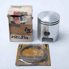 NOS Yamaha YL2 L2S L2G YB100 DX100 Piston Ring Set OS 1.00