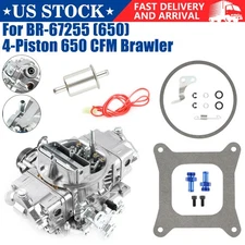 4 Barrel 650 CFM Carburetor for Holley Quick Fuel Brawler 4 Cylinder BR-67255
