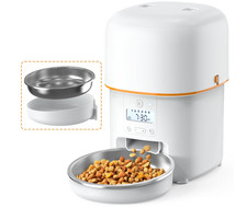 Comedero automático para gatos y perros, cap...