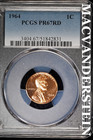 1964 Lincoln Memorial Cent- PCGS PR67 Red- Lustrous- No Reserve #SLA678 — photo 1