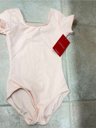 Capezio Girls' Ballet Leotard in Pale Pink size small NWT