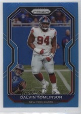 2020 Panini Prizm Light Blue Prizm Dalvin Tomlinson #165 1o4n