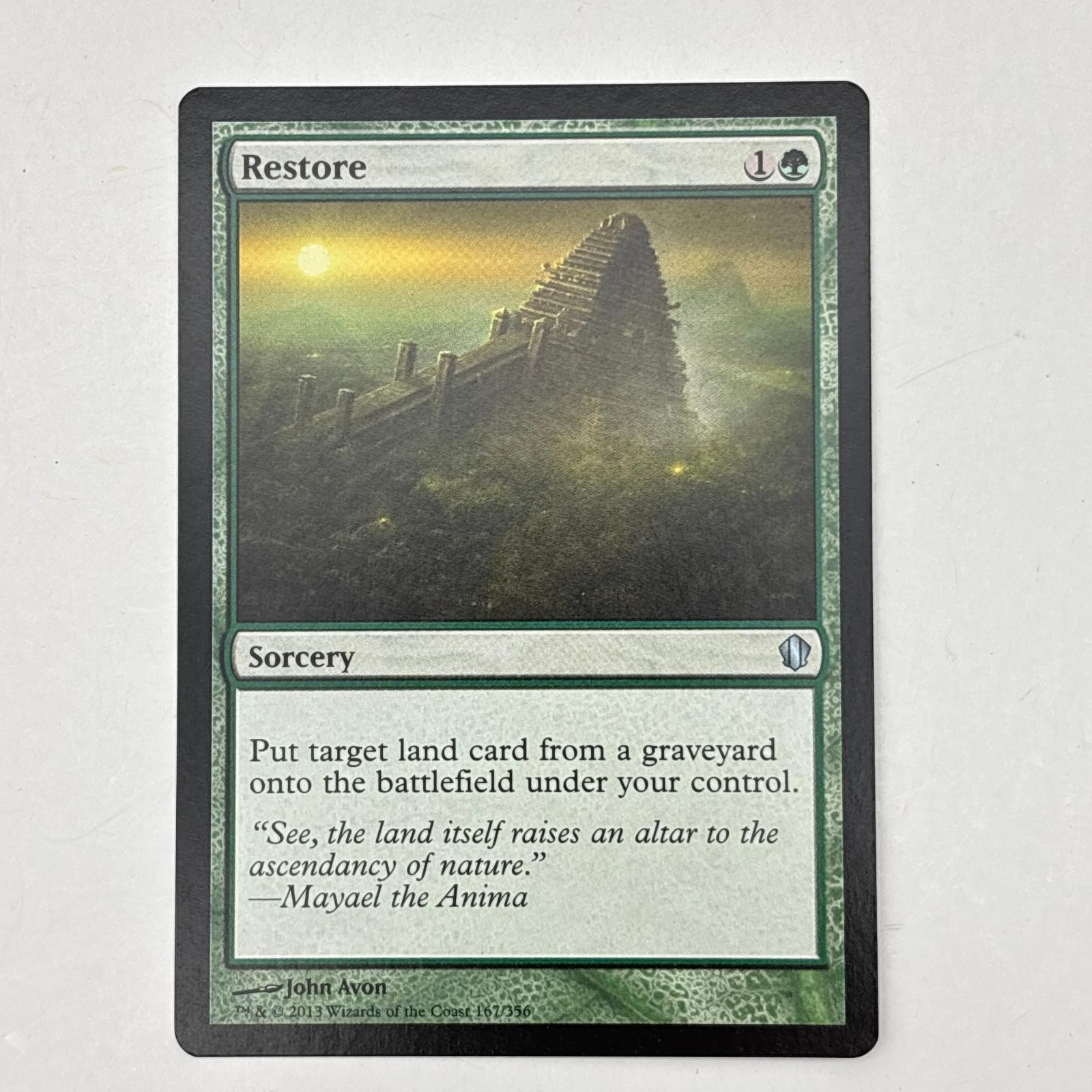 Restore 167 Uncommon Commander 2013 Magic: The Gathering Near Mint