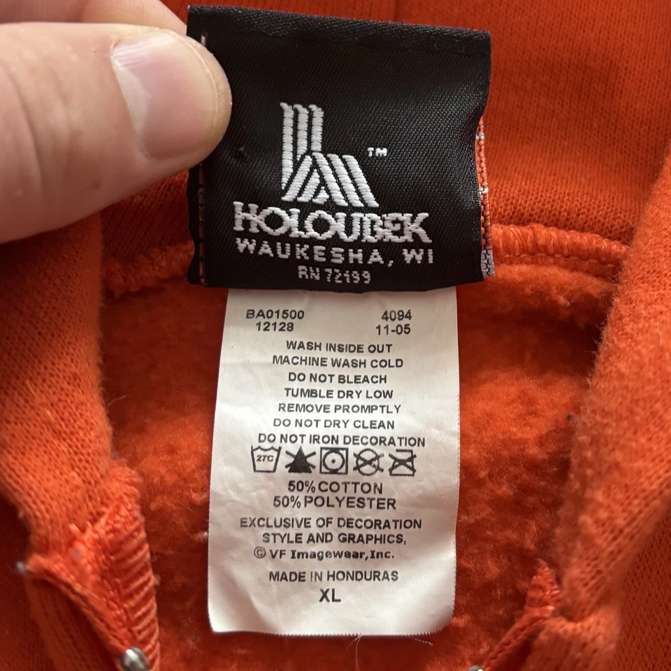 De Colección Harley Davidson Sudadera con Capucha Cremallera Completa Águila Estampado Grande y2k Talla XL EE. UU. Foto 4 de 4