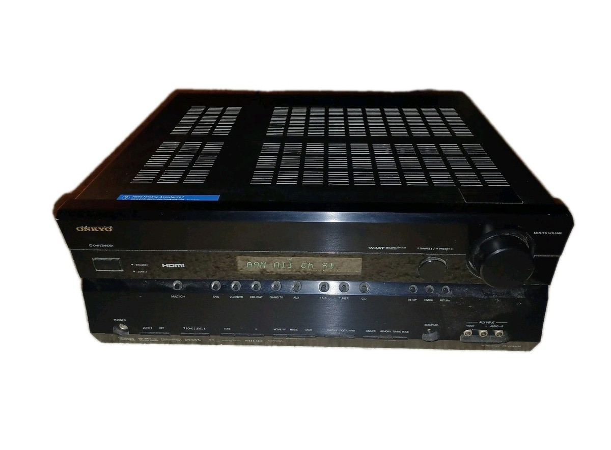 Onkyo TX-SR606 AV Receiver 7.1 Channel Home Theater Surround Sound