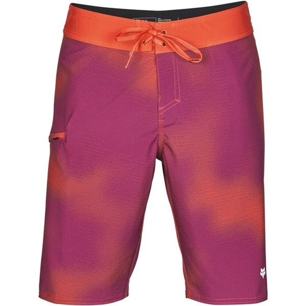 Fox Racing VOLATILE 20" BOARDSHORTS BNWT Col SANGRIA Front drawcord closure  32"