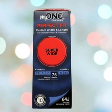myONE Super Wide Large Condoms (Size 64J)