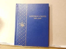 WHITMAN DELUXE ALBUM for LINCOLN CENTS 1909 - 1940 ~ #4