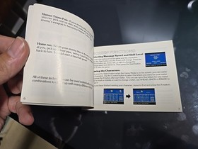 Authentic River City Ransom nes Manual ONLY