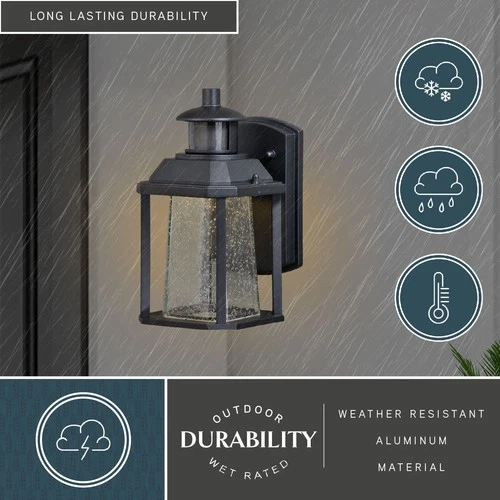 Vaxcel Lighting T0321 Freeport 1 Light 10-1/4"H Integrated LED - Black - Picture 8 of 11