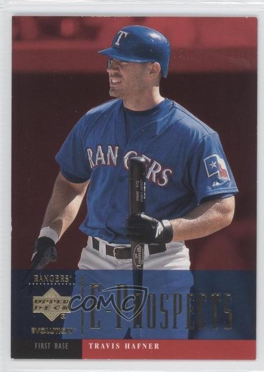 2001 Upper Deck Evolution E-Prospects 4/2250 Travis Hafner #109 Rookie RC 0j6
