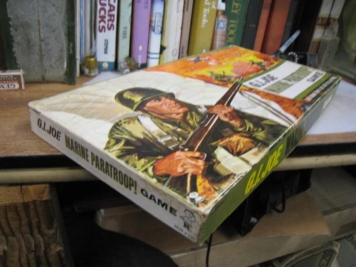 Vintage Hasbro GI Joe Marine Paratroop! Game Rough Box Complete BOAR GAME